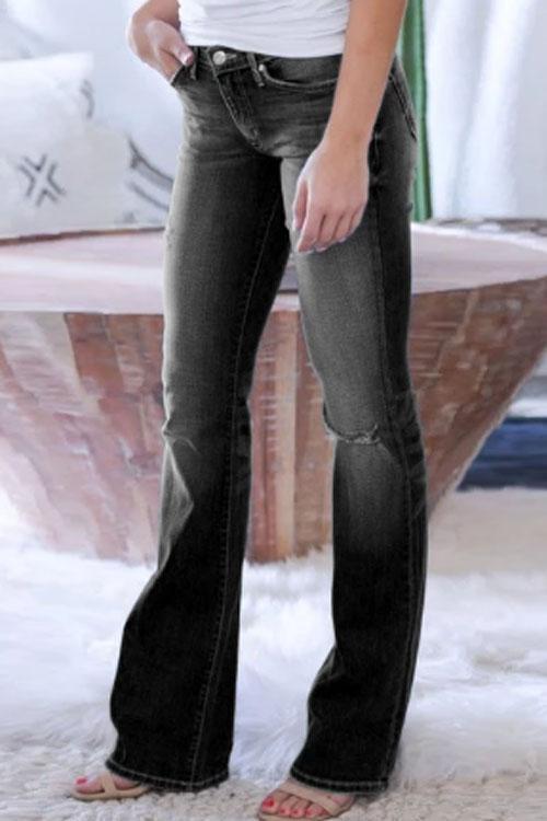 70s Stretch Hip Hugger Jeans(S-4XL)