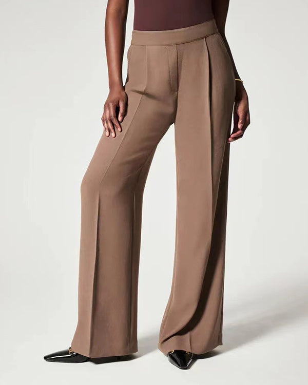 Easy Matching Flare Trousers Suit Pants
