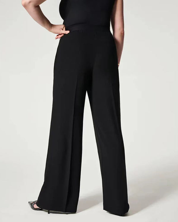 Easy Matching Flare Trousers Suit Pants