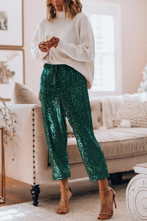 Sequin Jogging Party Pants(SALE)