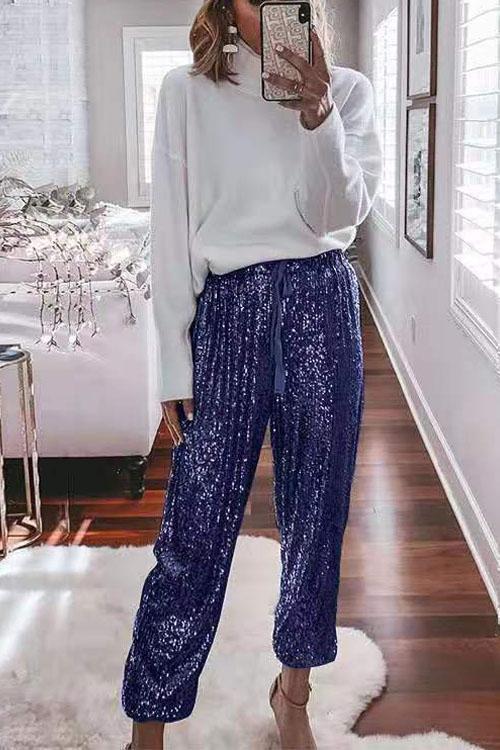Sequin Jogging Party Pants(SALE)